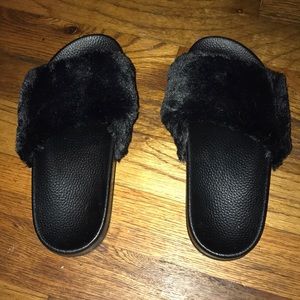 Black Fur Slide